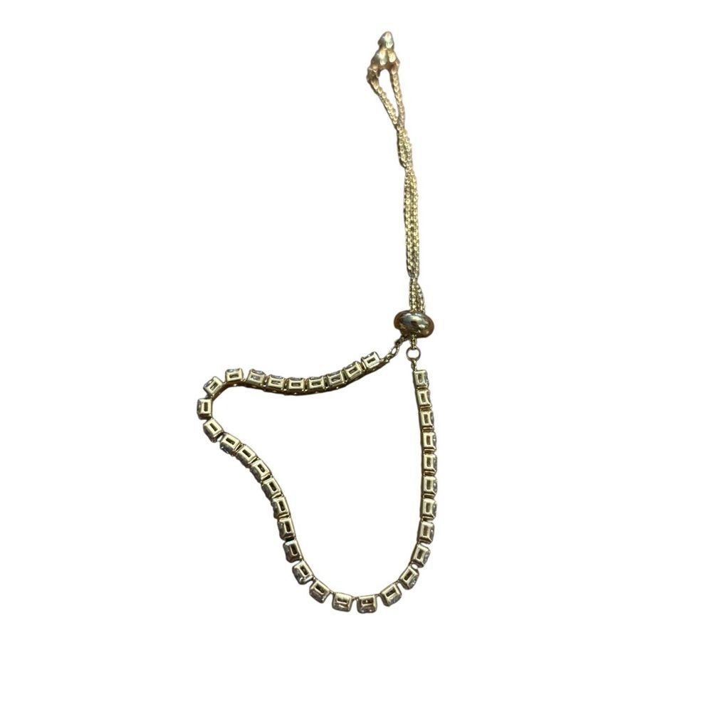Bracelet gold colored adjustable